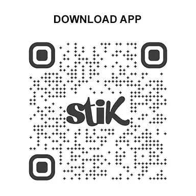 QR code to scan and show the routes for downloading the apps