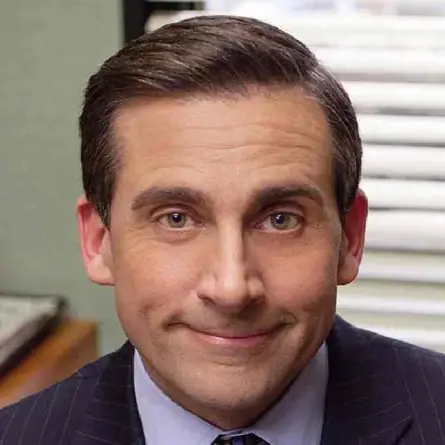 El rostro de Steve Carell en 'The Office'